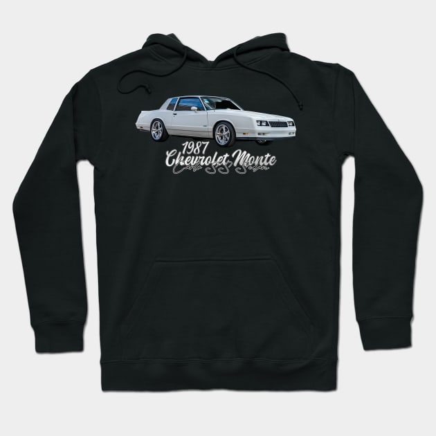 1987 Chevrolet Monte Carlo SS Sedan Hoodie by Gestalt Imagery